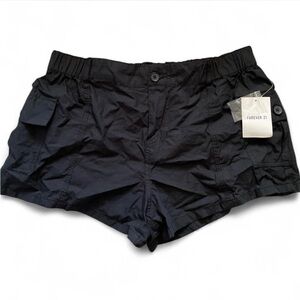 Forever 21 Dark Women's Cargo Shorts